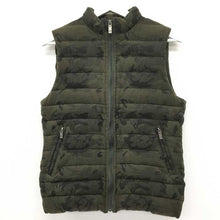 画像をギャラリービューアに読み込む, ルシアンペラフィネ lucien pellat finet カモフラダウンベスト M グリーン 迷彩柄 中古