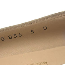 画像をギャラリービューアに読み込む, Salvatore Ferragamo フェラガモ スクエアトゥ パンプス レザー パールホワイト 3cmヒール サイズ5(22.5cm相当)【中古】 レディース