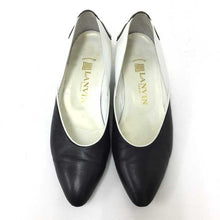 將圖片載入圖庫檢視器 ランバン LANVIN バイカラーパンプス ブラック 中古