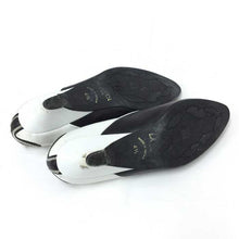 將圖片載入圖庫檢視器 ランバン LANVIN バイカラーパンプス ブラック 中古