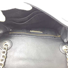 将图片加载到图库查看器,トリーバーチ TORY BURCH フレミング ミディアム チェーンショルダーバッグ ブラック 中古 美品