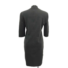 画像をギャラリービューアに読み込む, ビルダジュール Ville dazur ワンピース コート セット サイズ40 L相当 カーキ 中古
