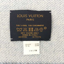画像をギャラリービューアに読み込む, ルイ ヴィトン LOUIS VUITTON エシャルプ チーム ルイ ストール マフラー M71579 デニム 中古 新品同様 美品