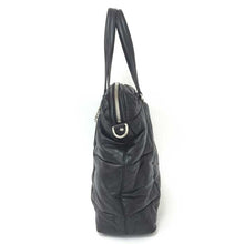 画像をギャラリービューアに読み込む, コーチ COACH ラムレザー2WAYハンドバッグ ブラック 中古