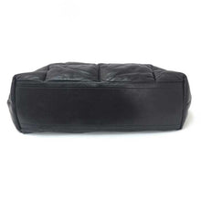 画像をギャラリービューアに読み込む, コーチ COACH ラムレザー2WAYハンドバッグ ブラック 中古