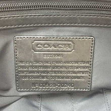 画像をギャラリービューアに読み込む, コーチ COACH ラムレザー2WAYハンドバッグ ブラック 中古