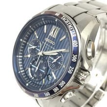 將圖片載入圖庫檢視器 セイコー SEIKO ブライツ クロノグラフ ソーラー電波 腕時計 クオーツ 8B82-OALO【中古】