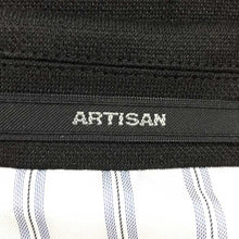 画像をギャラリービューアに読み込む, アルチザン ARTISAN 2B麻混ジャケット L ブラック 中古 新品同様 美品