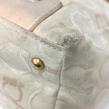 画像をギャラリービューアに読み込む, フェラガモ Salvatore Ferragamo ガンチーニ ハンドバッグ AF215373 ベージュ 中古