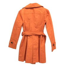 画像をギャラリービューアに読み込む, マイケルコース MICHAEL KORS トレンチコート サイズ4 S相当 オレンジ 中古