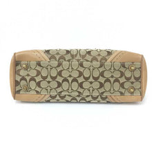 画像をギャラリービューアに読み込む, コーチ COACH シグネチャー トートバッグ 10508 ブラウン 中古