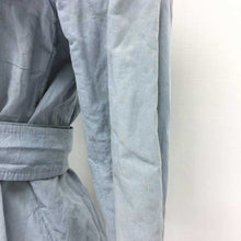 画像をギャラリービューアに読み込む, イブルース iBLUES ショートコート シワ加工 ライトブルー サイズ42 L相当【中古】