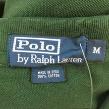 画像をギャラリービューアに読み込む, ポロ ラルフローレン POLO RALPH LAUREN 半袖ポロシャツ M グリーン【中古】【新品同様】【美品】