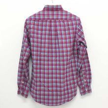 画像をギャラリービューアに読み込む, ラルフローレン RALPH LAUREN 長袖シャツ レッド チェック柄 中古 新品同様 美品