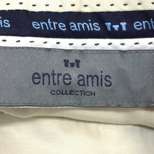 画像をギャラリービューアに読み込む, アントレ アミ ENTRE AMIS トロピカルウールスラックス ウールパンツ グレー サイズ34 L相当【中古】【美品】