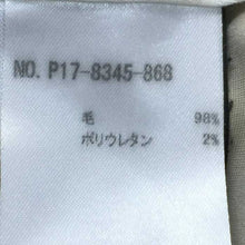 画像をギャラリービューアに読み込む, アントレ アミ ENTRE AMIS トロピカルウールスラックス ウールパンツ グレー サイズ34 L相当【中古】【美品】