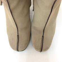 画像をギャラリービューアに読み込む, ルイ ヴィトン LOUIS VUITTON ウェッジソール ファーショートブーツ 24cm ベージュ【中古】