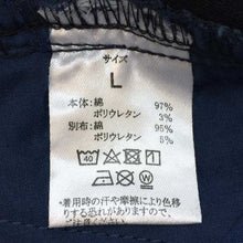 画像をギャラリービューアに読み込む, エイケイエムコンテンポラリー AKM Contemporary ポイントカモフラージュ柄 タックパンツ L ネイビー【中古】