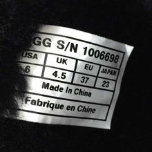 이미지를 갤러리 뷰어에 로드 , アグ UGG ムートンブーツ スワロフスキー リボン 23cm ブラック【中古】