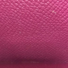 画像をギャラリービューアに読み込む, エルメス HERMES ベアンスフレ 長財布 刻印あり ワインレッド【中古】