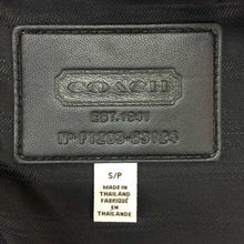画像をギャラリービューアに読み込む, コーチ COACH ダウンジャケット ブラック【中古】【美品】