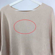 画像をギャラリービューアに読み込む, カトリーネ ハメル CATHRINE HAMMEL ドルマンスリーブカットソー パイル地 ベージュ【中古】