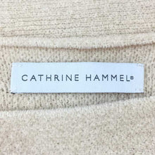 画像をギャラリービューアに読み込む, カトリーネ ハメル CATHRINE HAMMEL ドルマンスリーブカットソー パイル地 ベージュ【中古】