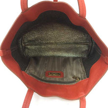 画像をギャラリービューアに読み込む, フェラガモ Salvatore Ferragamo ガンチーニ トートバッグ オレンジ【中古】