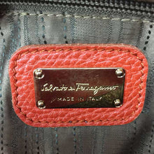 画像をギャラリービューアに読み込む, フェラガモ Salvatore Ferragamo ガンチーニ トートバッグ オレンジ【中古】