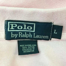 画像をギャラリービューアに読み込む, ポロ ラルフローレン POLO RALPH LAUREN 半袖ポロシャツ L ピンク【中古】