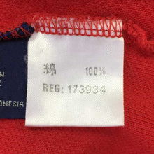 画像をギャラリービューアに読み込む, ポロ ラルフローレン POLO RALPH LAUREN 半袖ポロシャツ L レッド【中古】