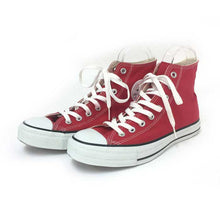 画像をギャラリービューアに読み込む, コンバース CONVERSE オールスター HI スニーカー サイズ8 26.5cm程 M9162 レッド【中古】【新品同様】【美品】