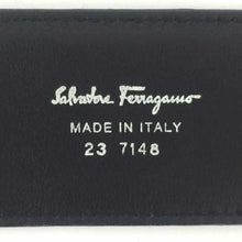 画像をギャラリービューアに読み込む, フェラガモ Salvatore Ferragamo ヴァラ リボンベルト ブラック【中古】