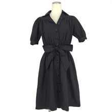 将图片加载到图库查看器,プライベートレーベル PRIVATE LABEL ウエストリボン ワンピース S ブラック【中古】