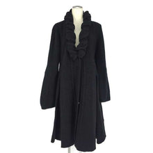 将图片加载到图库查看器,シェルヴィーノ ストリート Scervino Street ニットコート サイズ42 M相当 ブラック【中古】【新品同様】【美品】
