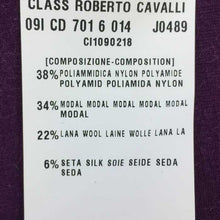 將圖片載入圖庫檢視器 クラス ロベルトカヴァリ Class Roberto Cavalli コート US8 パープル【中古】【美品】