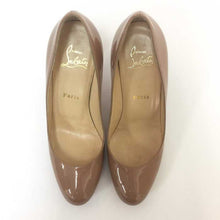 画像をギャラリービューアに読み込む, クリスチャン ルブタン Christian Louboutin SIMPLE PUMP 85 PATENT CALF パンプス 36.5 23.5cm程 ベージュ【中古】【美品】