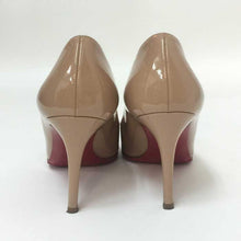 画像をギャラリービューアに読み込む, クリスチャン ルブタン Christian Louboutin SIMPLE PUMP 85 PATENT CALF パンプス 36.5 23.5cm程 ベージュ【中古】【美品】