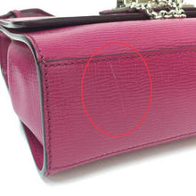 画像をギャラリービューアに読み込む, ドルチェ & ガッバーナ DOLCE & GABBANA モニカ ショルダーバッグ ミラー付き ショッキングピンク【中古】【美品】
