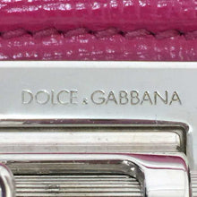 画像をギャラリービューアに読み込む, ドルチェ & ガッバーナ DOLCE & GABBANA モニカ ショルダーバッグ ミラー付き ショッキングピンク【中古】【美品】