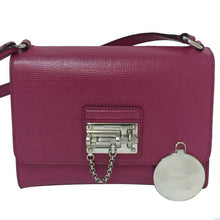 画像をギャラリービューアに読み込む, ドルチェ & ガッバーナ DOLCE & GABBANA モニカ ショルダーバッグ ミラー付き ショッキングピンク【中古】【美品】