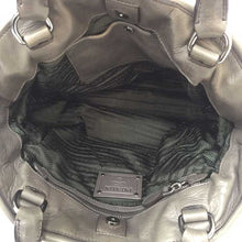 画像をギャラリービューアに読み込む, プラダ PRADA トートバッグ BN1689 グレー【中古】