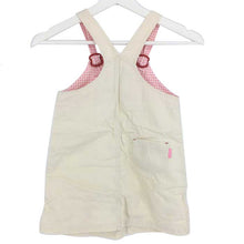 画像をギャラリービューアに読み込む, ミキハウス MIKI HOUSE ジャンパースカート 女の子 110 オフホワイト【中古】