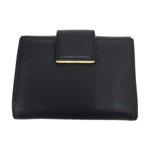 Load image into Gallery viewer, プラダ PRADA サフィアーノ Wホック 財布 ブラック【中古】