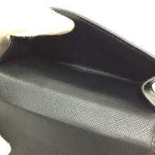Load image into Gallery viewer, プラダ PRADA サフィアーノ Wホック 財布 ブラック【中古】