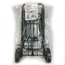 画像をギャラリービューアに読み込む, キャプテンスタッグ CAPTAIN STAG ビッグハリウッドキャリー type2 折りたたみ式 ブラック【中古】【新品同様】【美品】