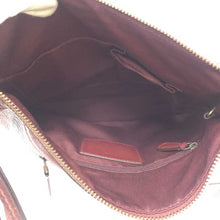 画像をギャラリービューアに読み込む, コーチ COACH ショルダーバッグ レッドブラウン【中古】