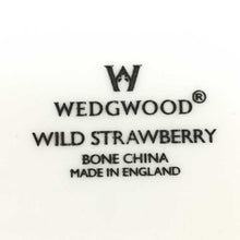 画像をギャラリービューアに読み込む, ウェッジウッド WEDGWOOD ワイルドストロベリー オクタゴナルディッシュ ホワイト【中古】【新品同様】【美品】
