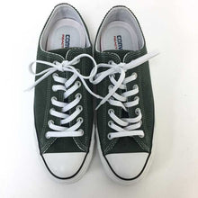 画像をギャラリービューアに読み込む, コンバース CONVERSE オールスター100 コーデュロイOX 28cm 1SC027 グリーン【中古】【新品同様】【美品】