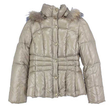 將圖片載入圖庫檢視器 ルスーク LE SOUK ダウンコート ジャケット 36 ベージュ【中古】